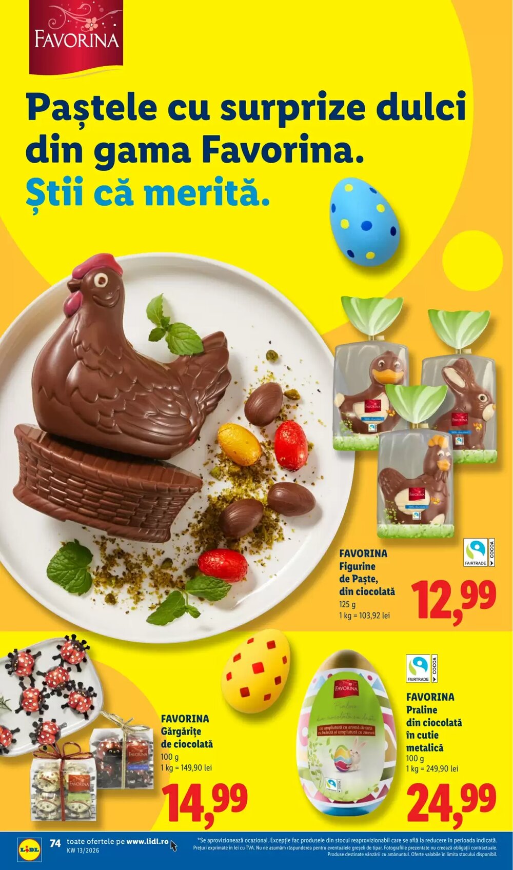 Catalogul cu oferte Lidl valabil de la 23.03.2026 - Pagina 74.