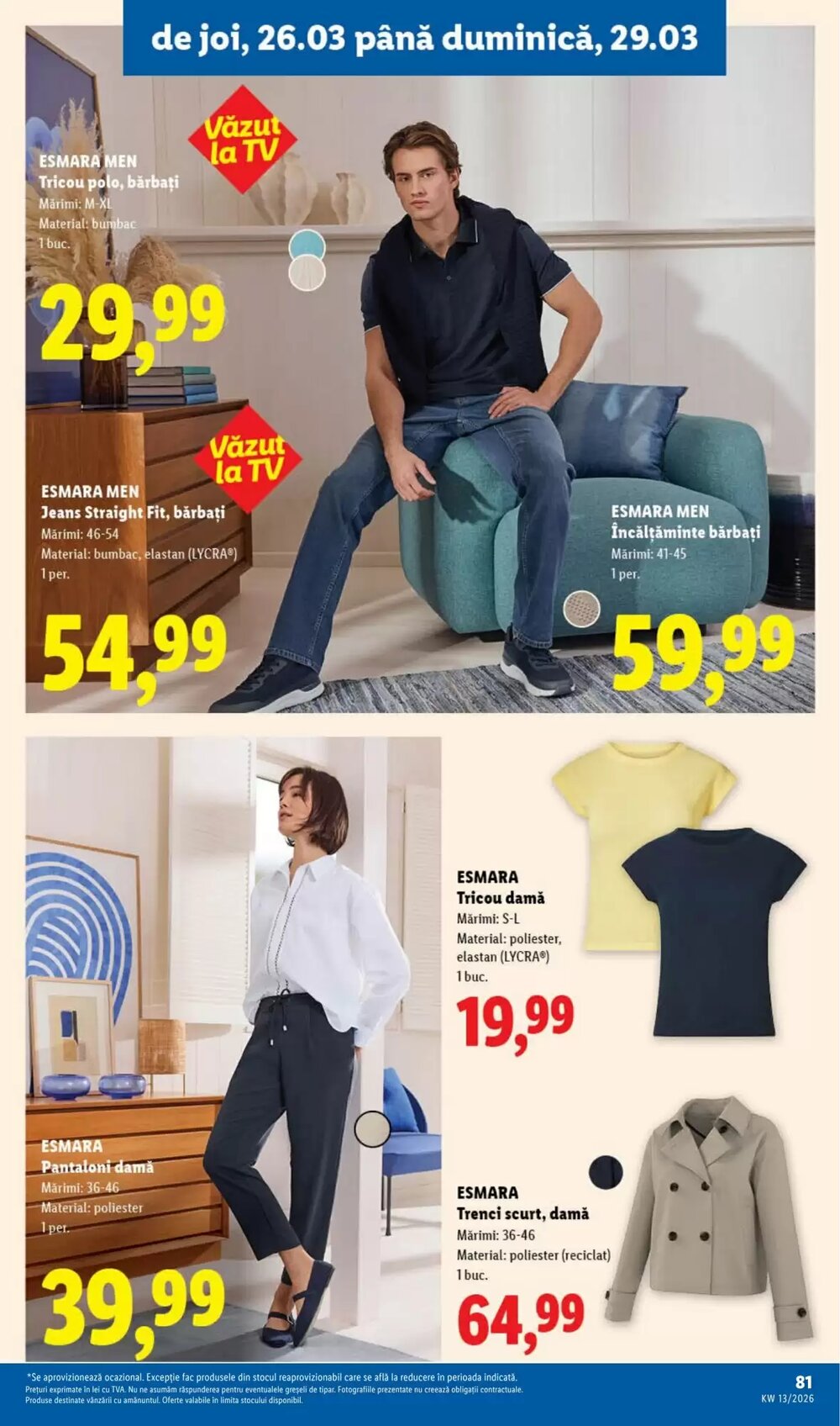 Catalogul cu oferte Lidl valabil de la 23.03.2026 - Pagina 81.