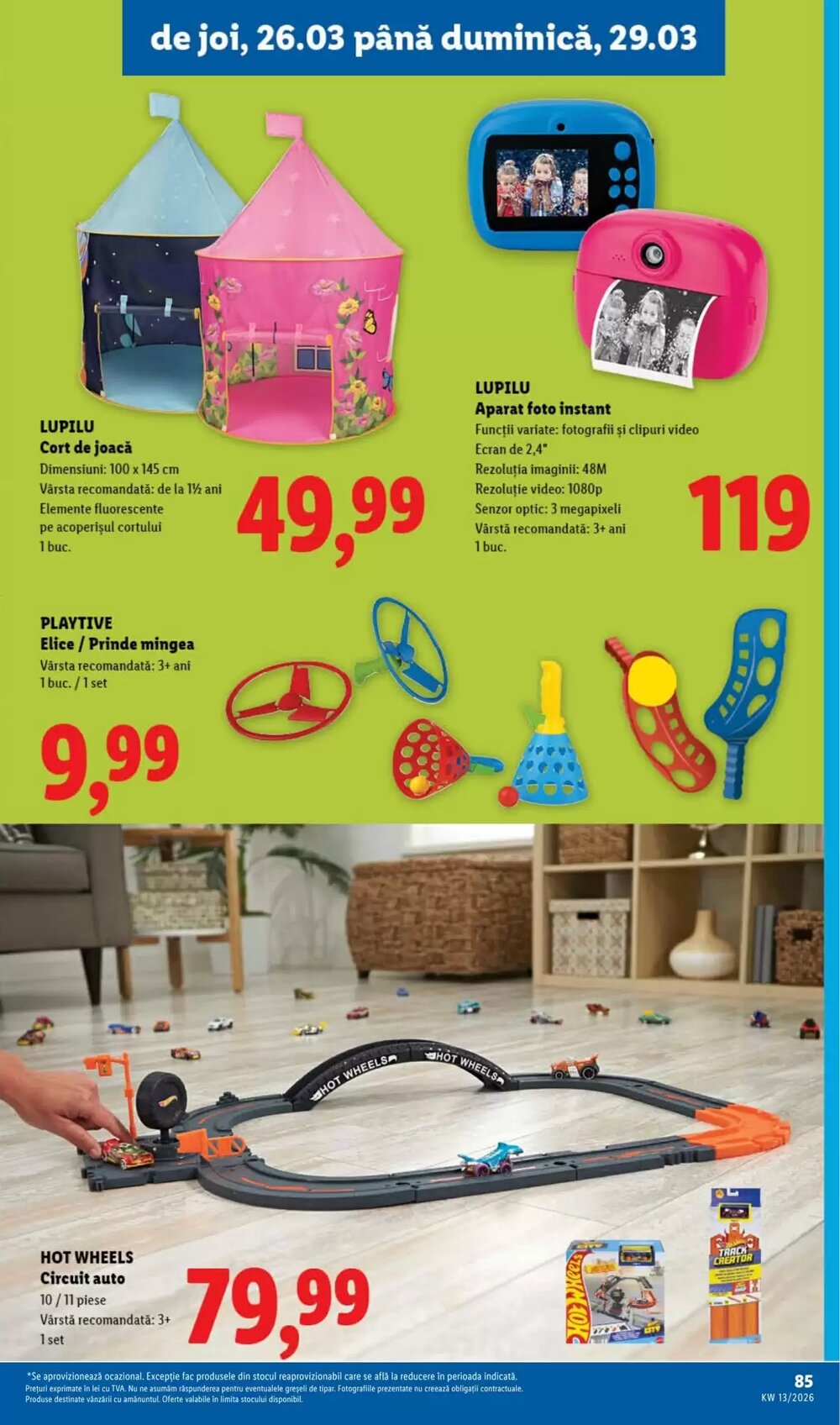 Catalogul cu oferte Lidl valabil de la 23.03.2026 - Pagina 85.