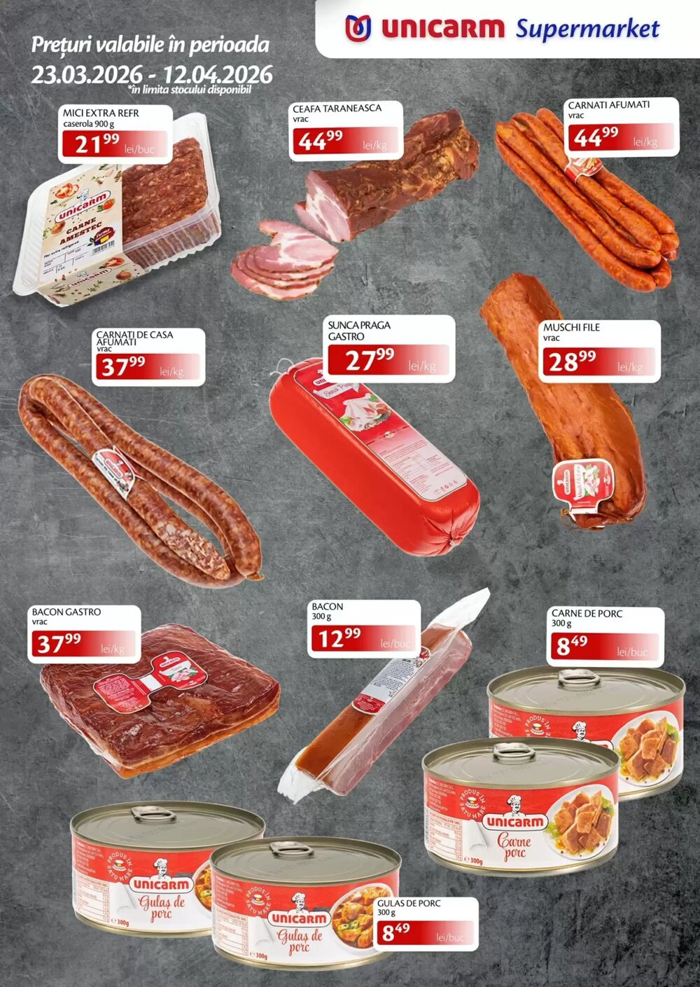 Catalogul cu oferte Unicarm valabil de la 23.03.2026 - Pagina 2.