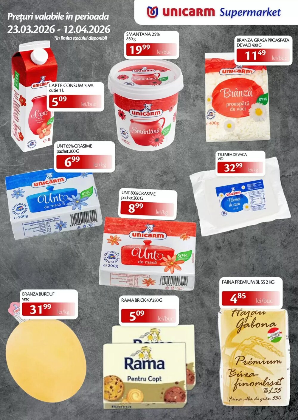 Catalogul cu oferte Unicarm valabil de la 23.03.2026 - Pagina 3.