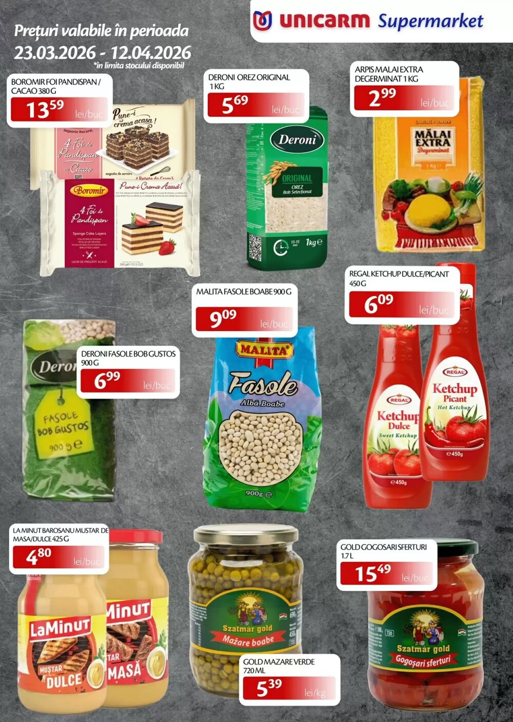 Catalogul cu oferte Unicarm valabil de la 23.03.2026 - Pagina 4.