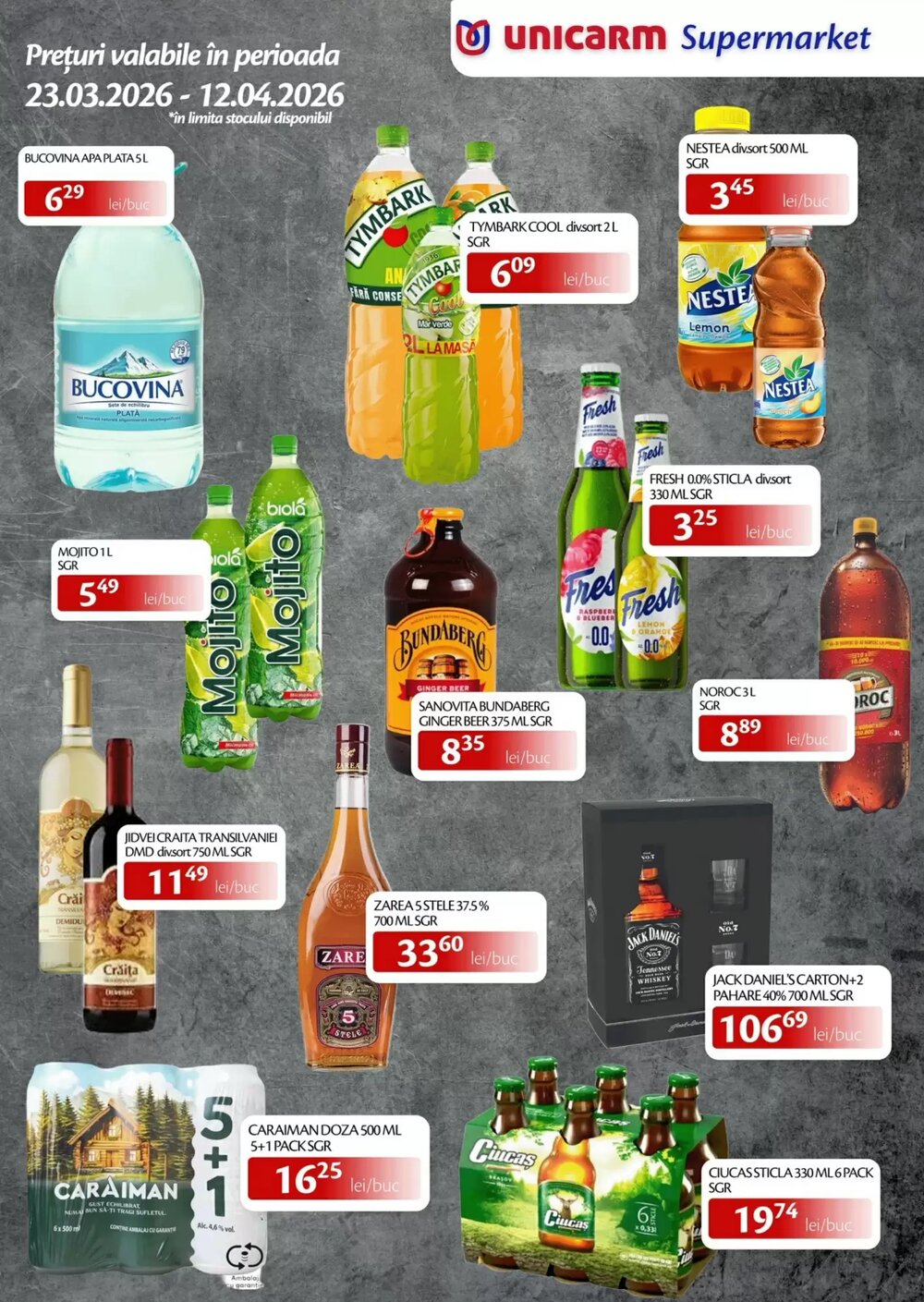 Catalogul cu oferte Unicarm valabil de la 23.03.2026 - Pagina 6.