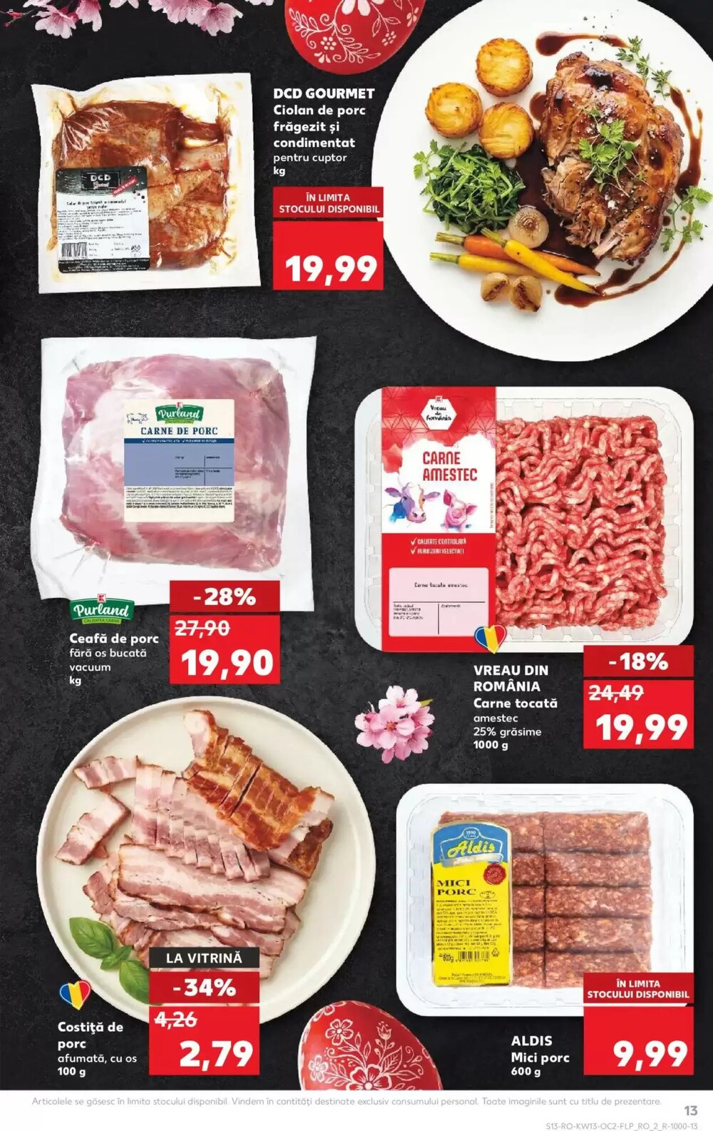 Catalogul cu oferte Kaufland valabil de la 24.03.2026 - Pagina 13.