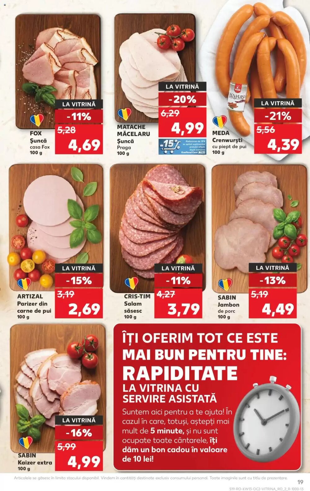 Catalogul cu oferte Kaufland valabil de la 24.03.2026 - Pagina 19.