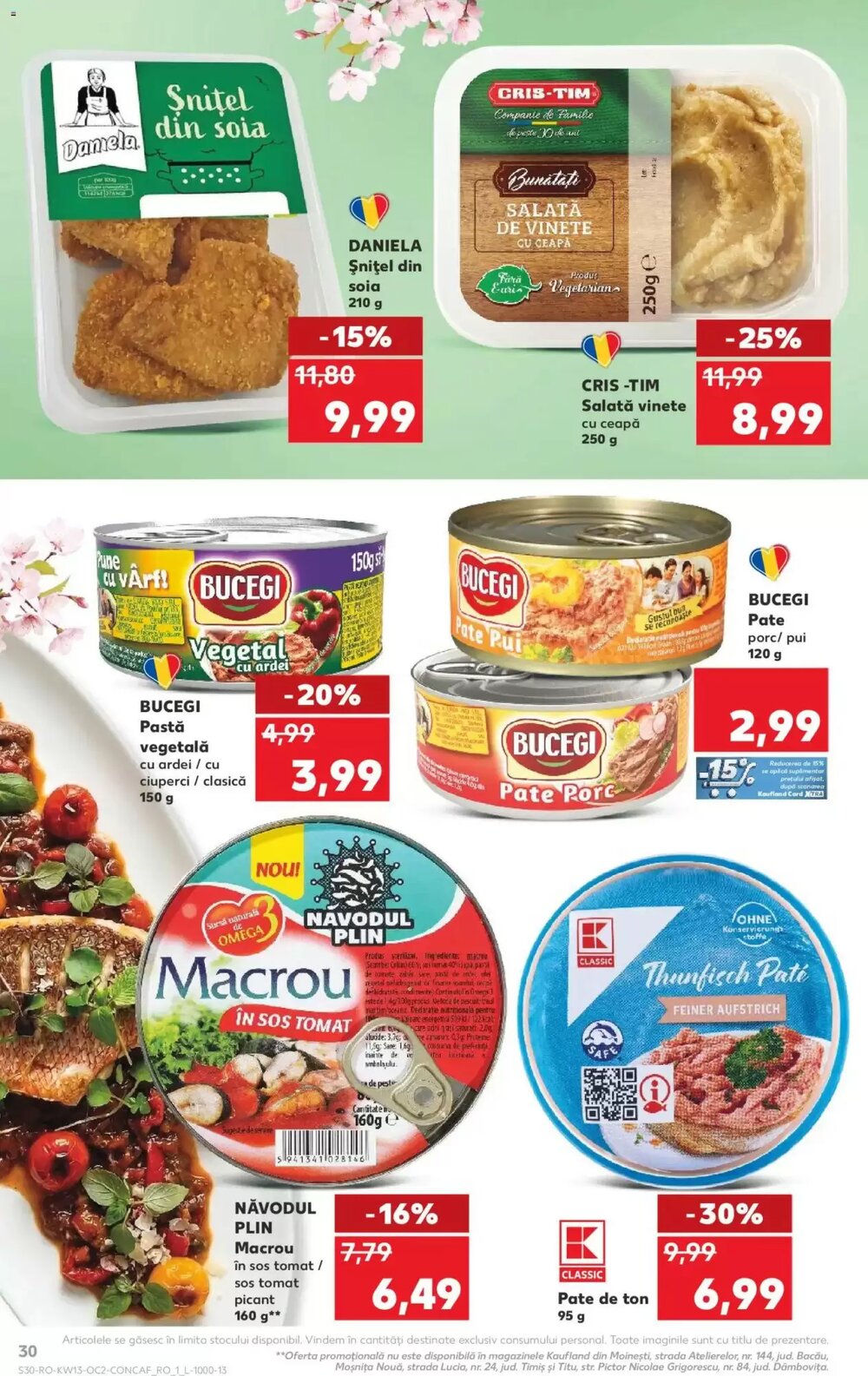 Catalogul cu oferte Kaufland valabil de la 24.03.2026 - Pagina 30.