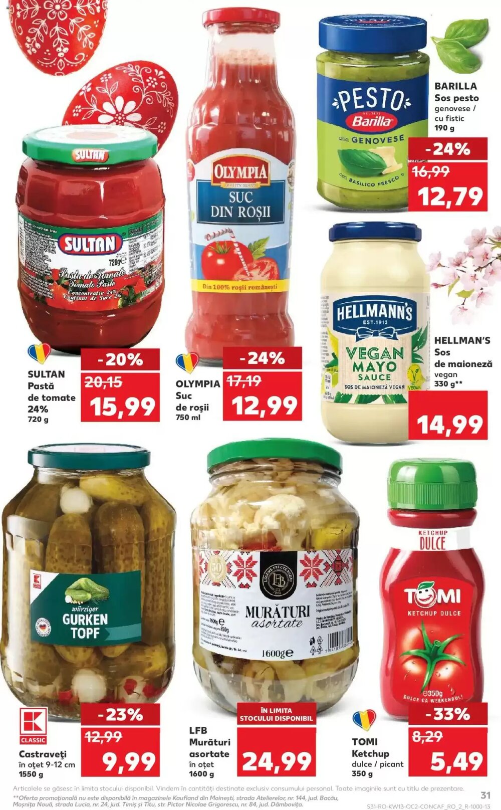 Catalogul cu oferte Kaufland valabil de la 24.03.2026 - Pagina 31.