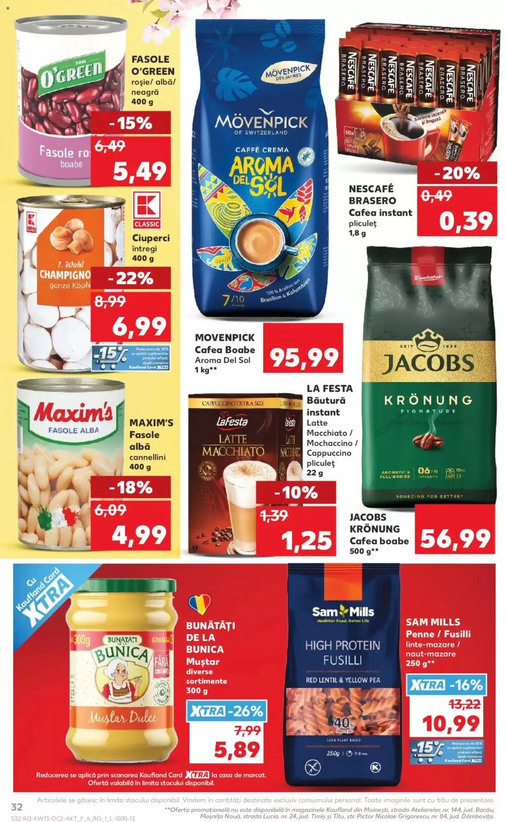 Catalogul cu oferte Kaufland valabil de la 24.03.2026 - Pagina 32.