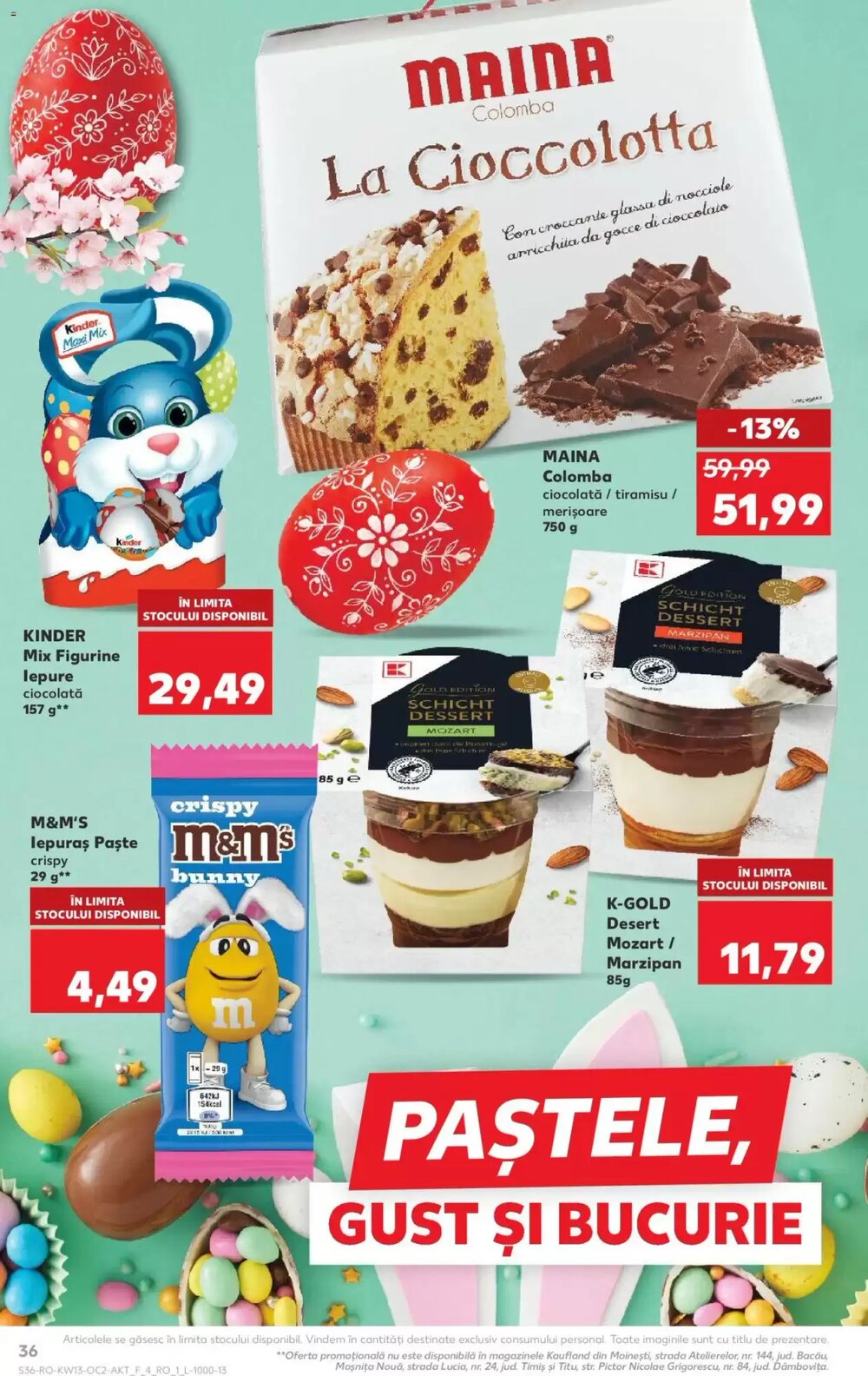 Catalogul cu oferte Kaufland valabil de la 24.03.2026 - Pagina 36.
