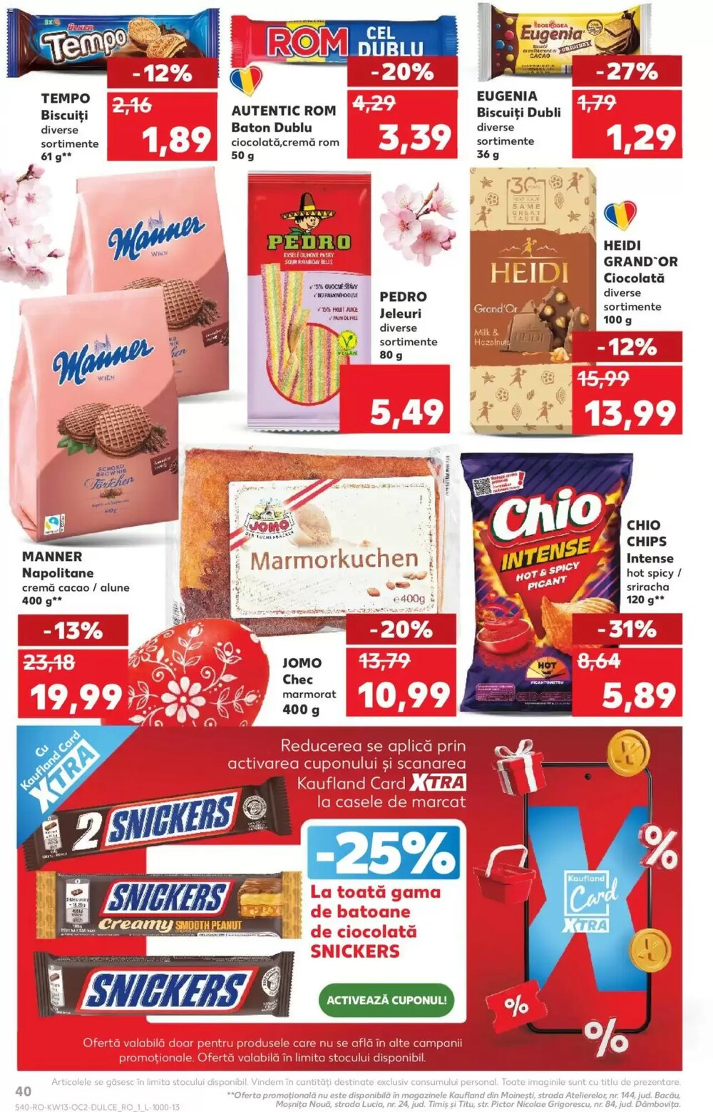 Catalogul cu oferte Kaufland valabil de la 24.03.2026 - Pagina 40.