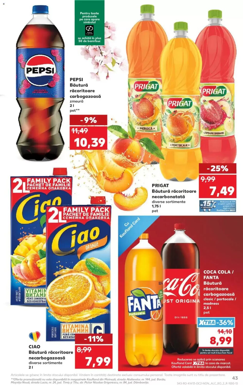 Catalogul cu oferte Kaufland valabil de la 24.03.2026 - Pagina 43.