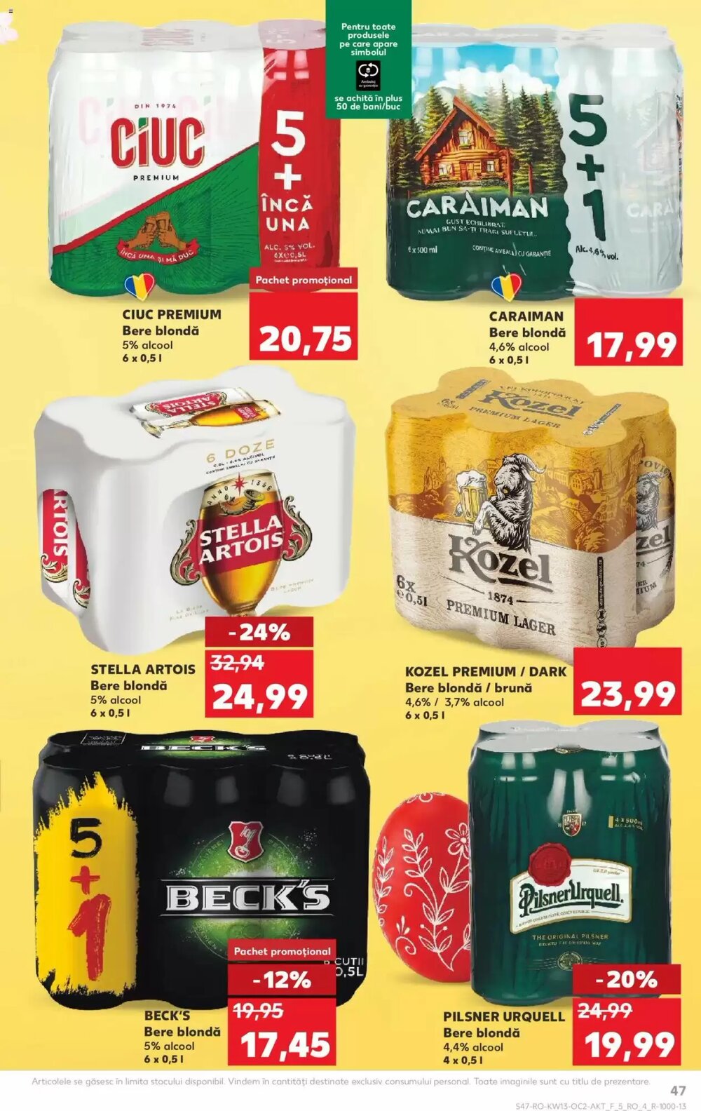 Catalogul cu oferte Kaufland valabil de la 24.03.2026 - Pagina 47.