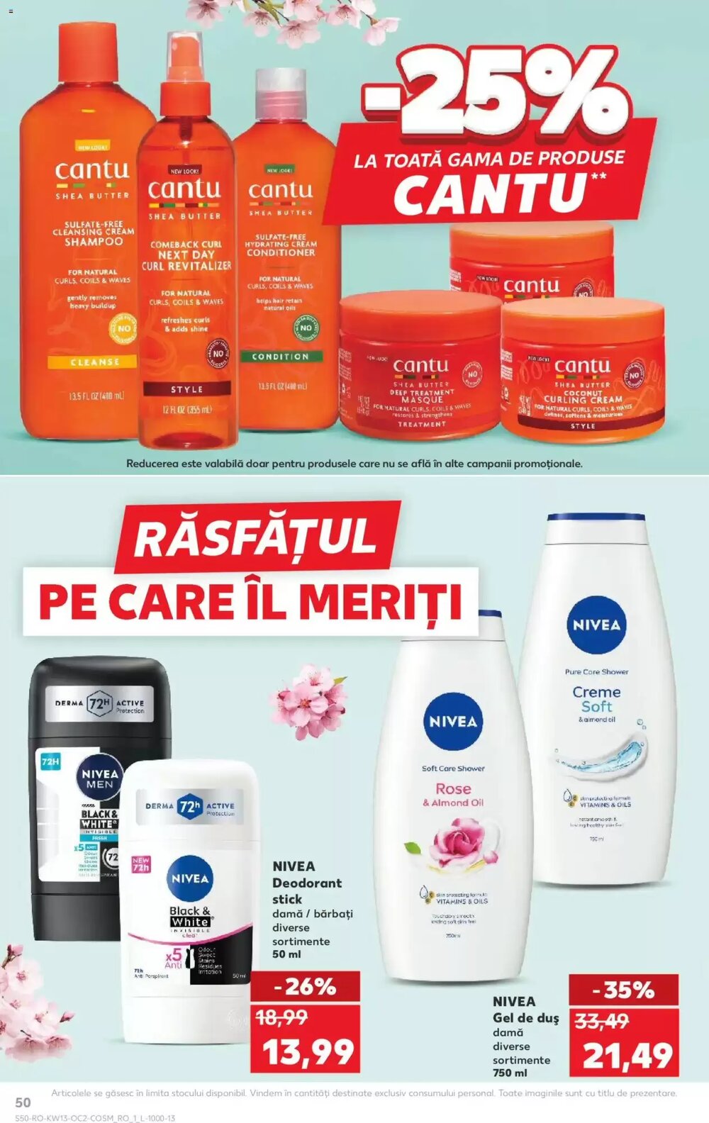Catalogul cu oferte Kaufland valabil de la 24.03.2026 - Pagina 50.