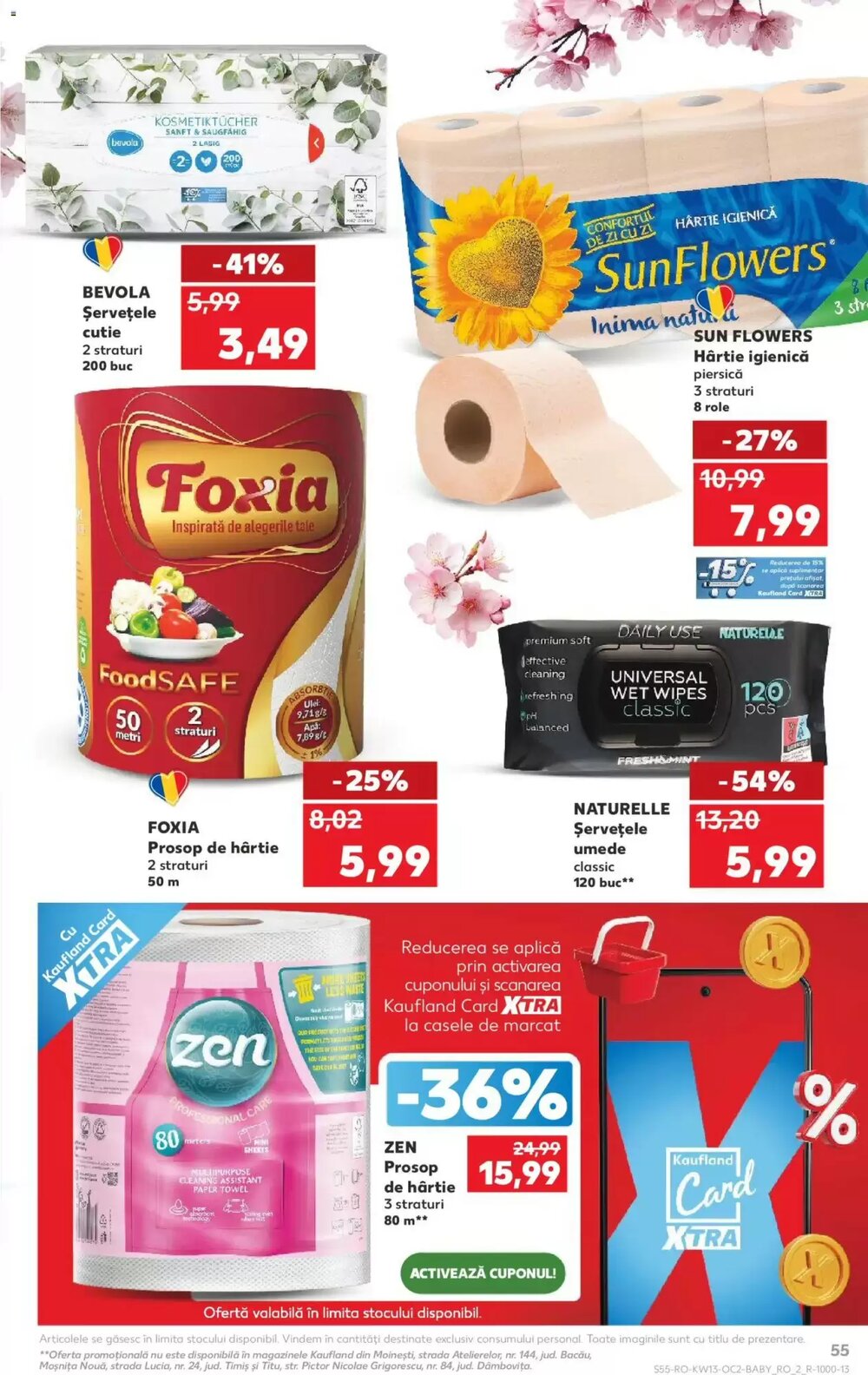 Catalogul cu oferte Kaufland valabil de la 24.03.2026 - Pagina 55.