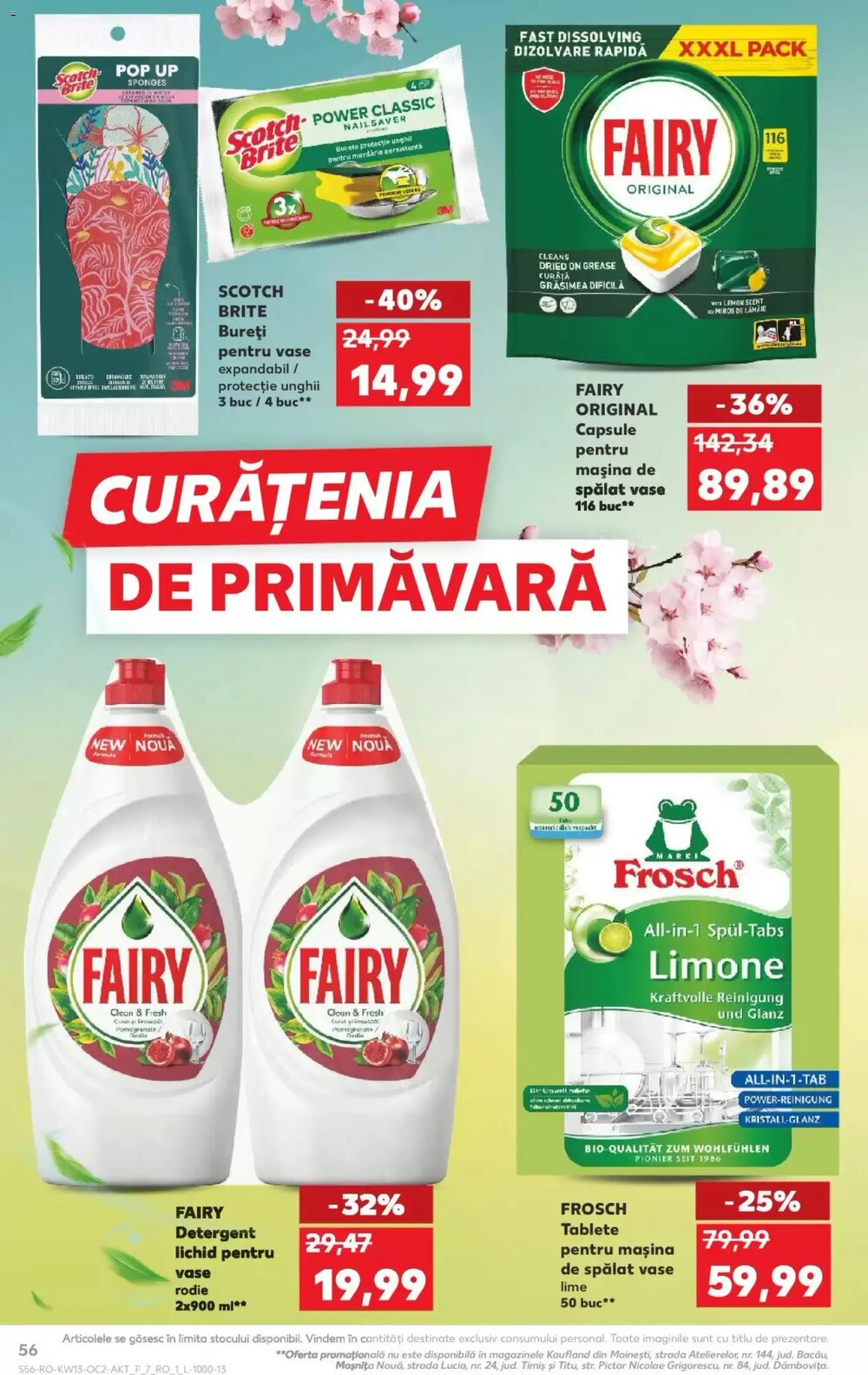 Catalogul cu oferte Kaufland valabil de la 24.03.2026 - Pagina 56.