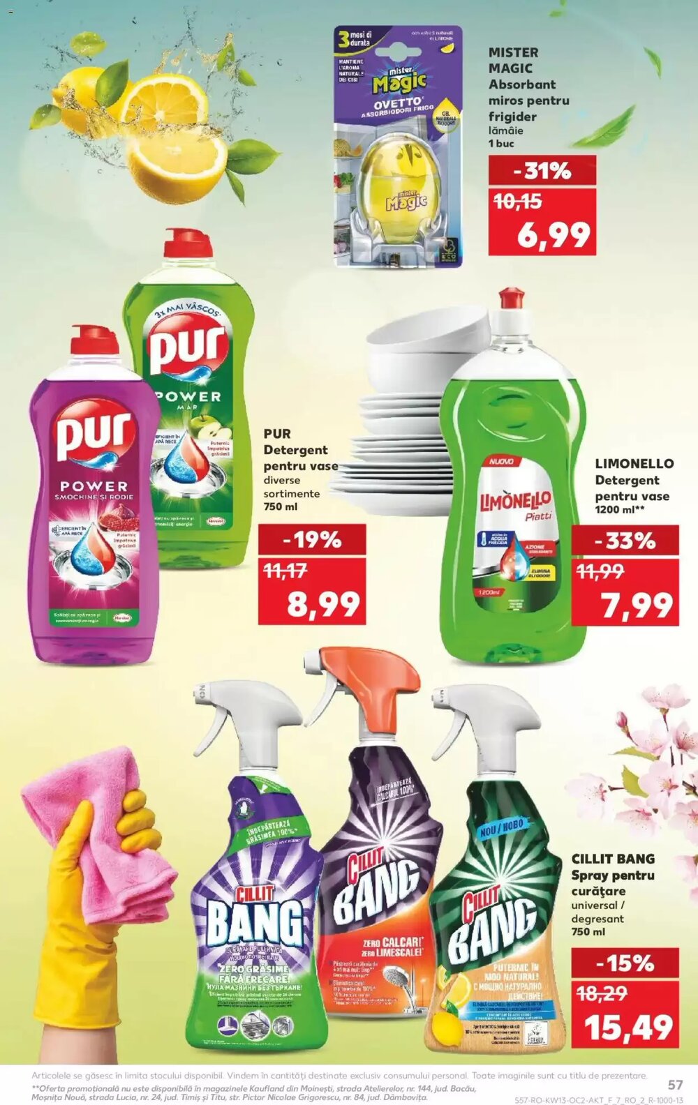 Catalogul cu oferte Kaufland valabil de la 24.03.2026 - Pagina 57.