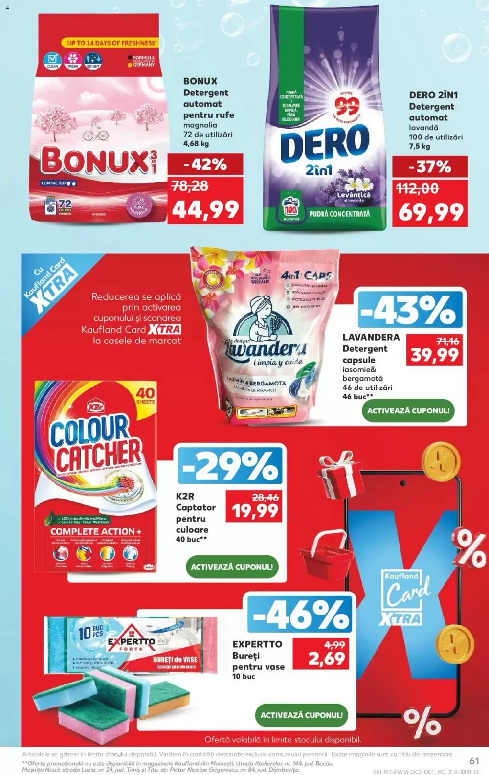 Catalogul cu oferte Kaufland valabil de la 24.03.2026 - Pagina 61.