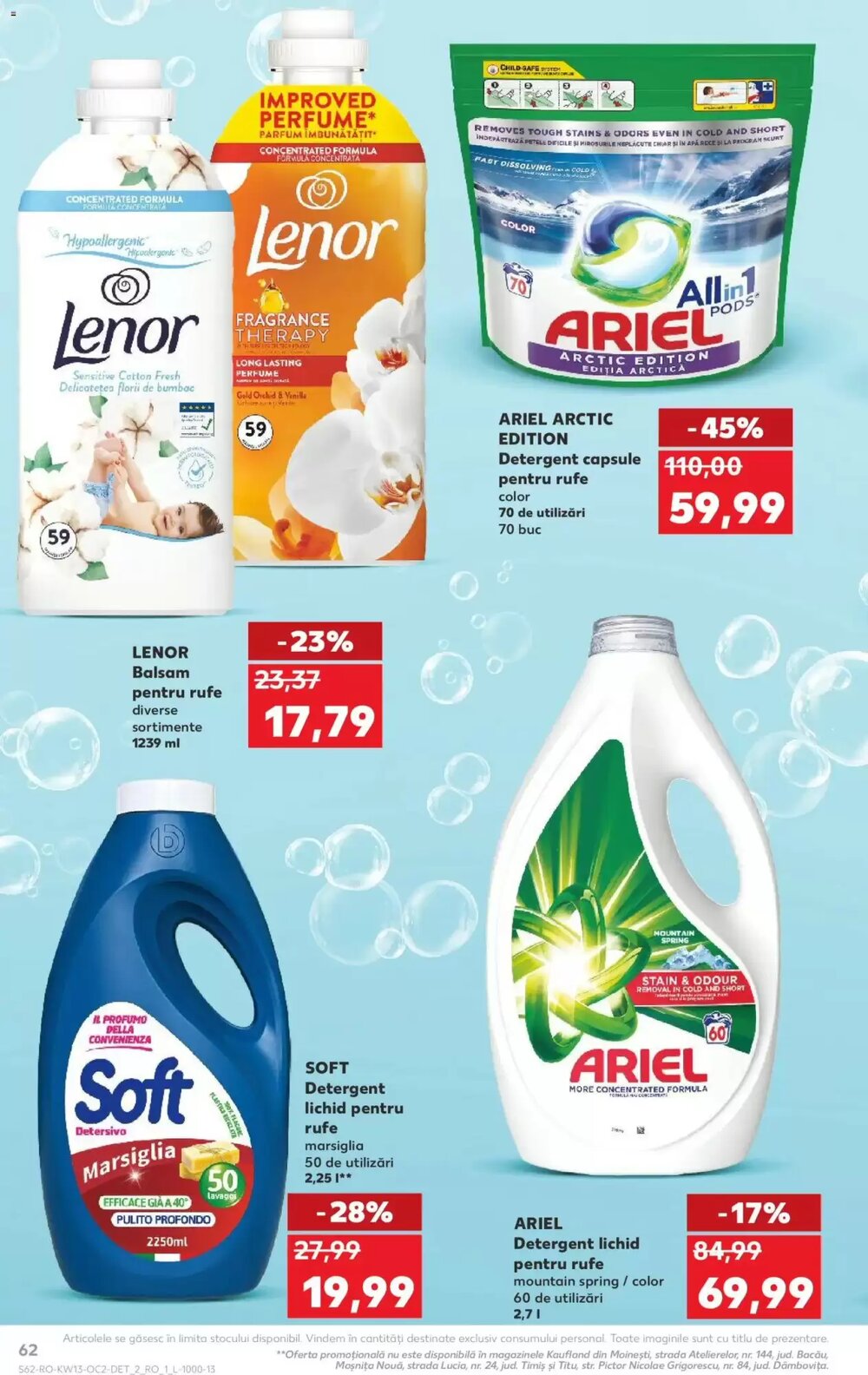 Catalogul cu oferte Kaufland valabil de la 24.03.2026 - Pagina 62.