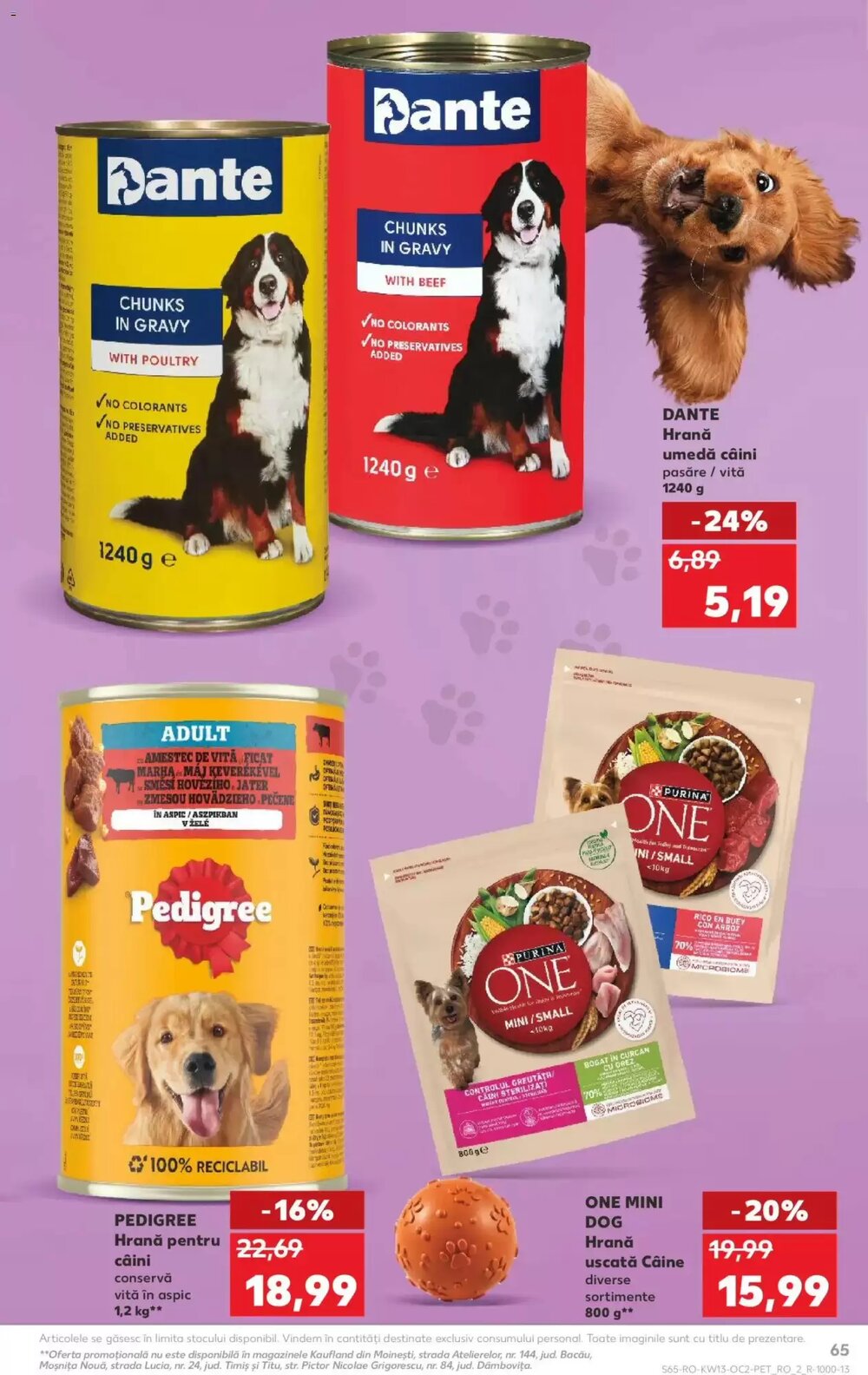 Catalogul cu oferte Kaufland valabil de la 24.03.2026 - Pagina 65.