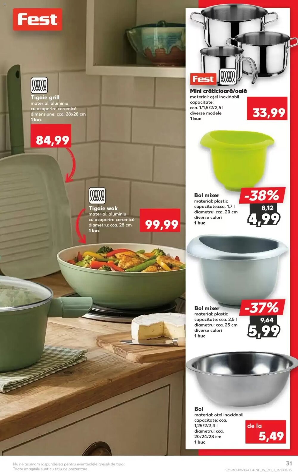 Catalogul cu oferte Kaufland valabil de la 24.03.2026 - Pagina 31.