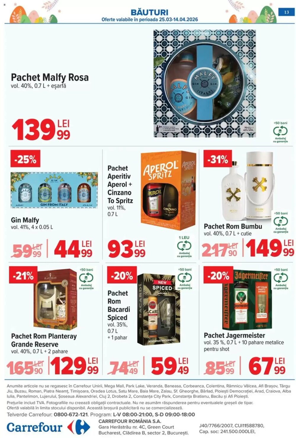 Catalogul cu oferte Carrefour valabil de la 24.03.2026 - Pagina 13.