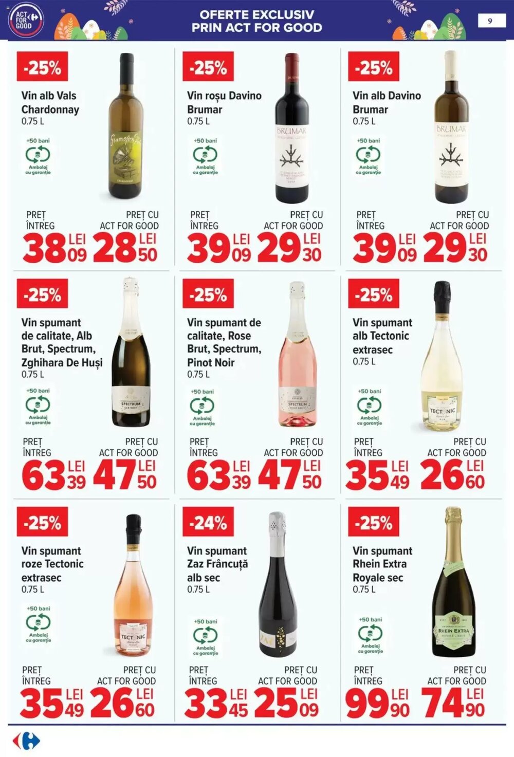 Catalogul cu oferte Carrefour valabil de la 24.03.2026 - Pagina 9.