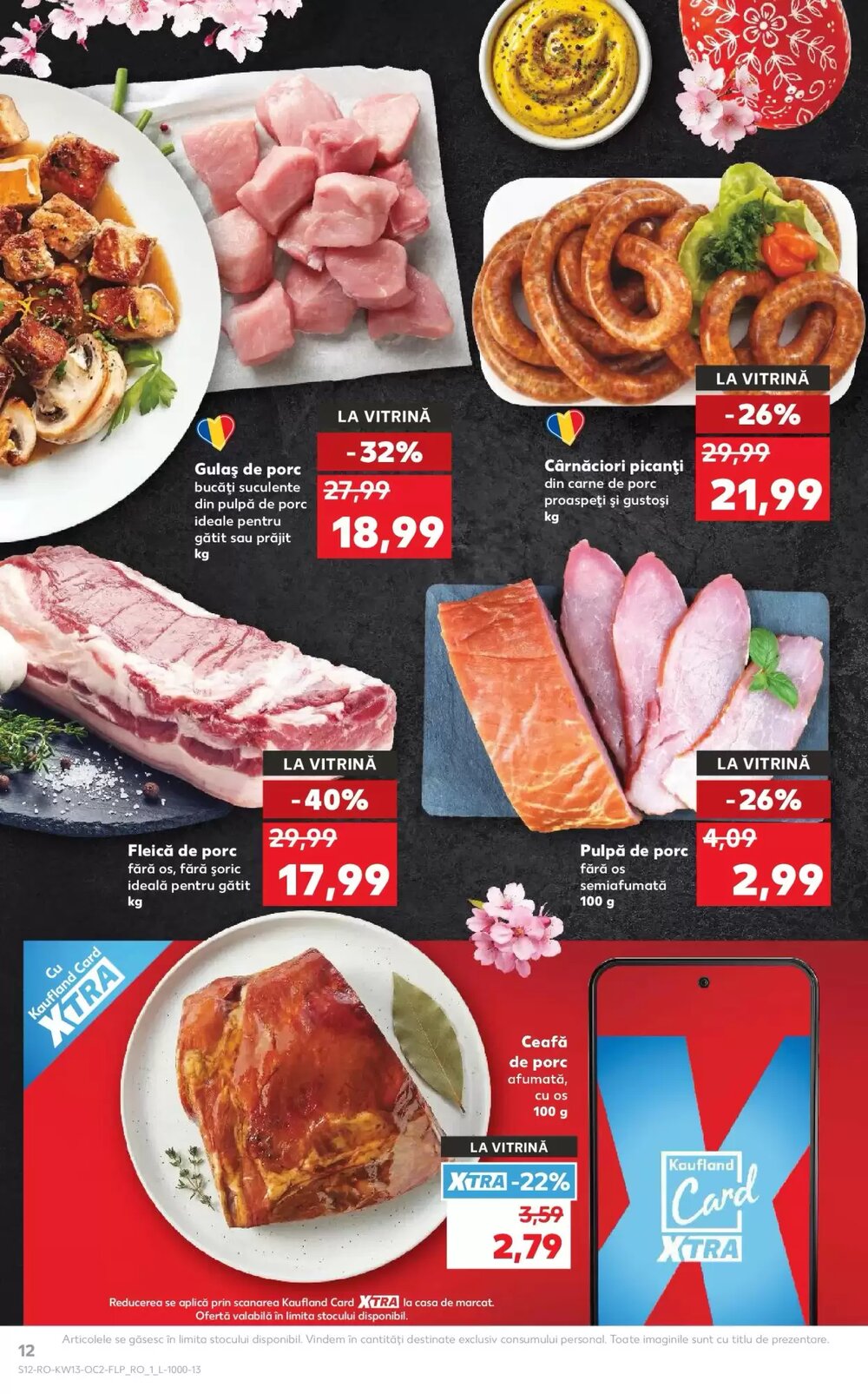 Catalogul cu oferte Kaufland valabil de la 25.03.2026 - Pagina 12.