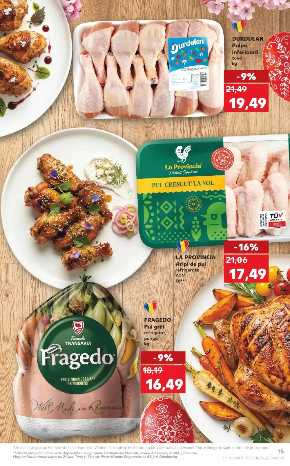 Catalogul cu oferte Kaufland valabil de la 25.03.2026 - Pagina 15.