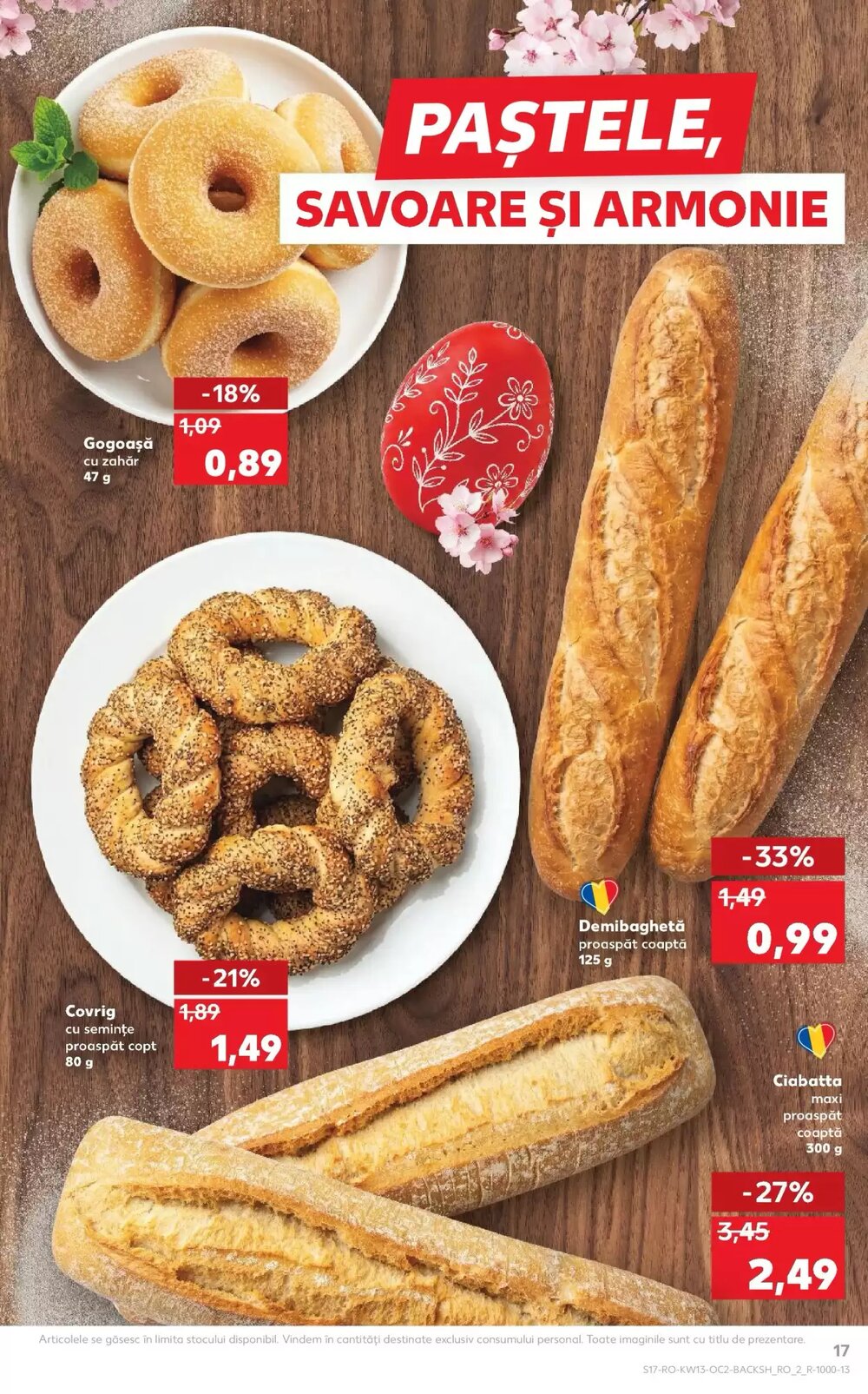 Catalogul cu oferte Kaufland valabil de la 25.03.2026 - Pagina 17.