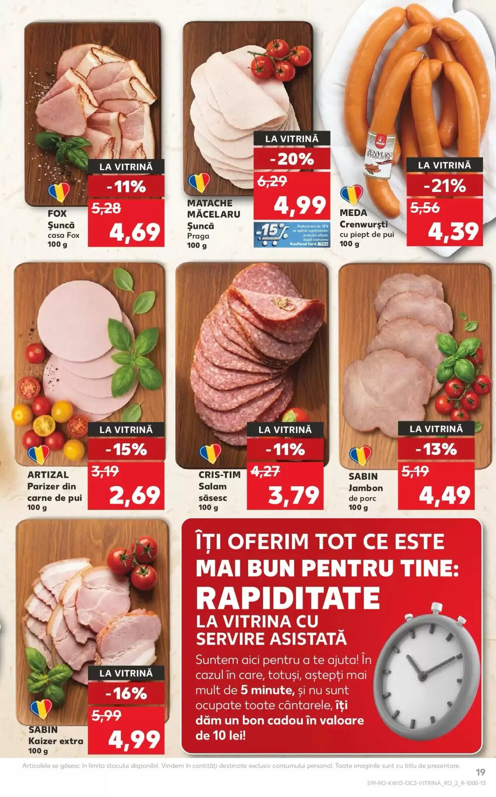 Catalogul cu oferte Kaufland valabil de la 25.03.2026 - Pagina 19.