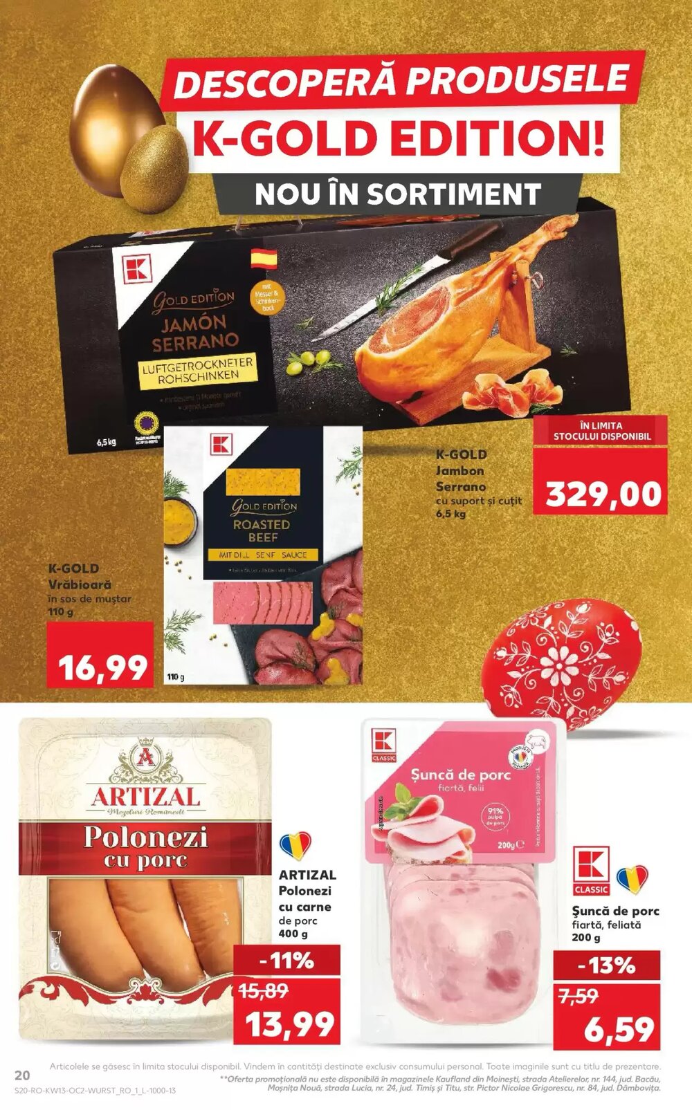 Catalogul cu oferte Kaufland valabil de la 25.03.2026 - Pagina 20.