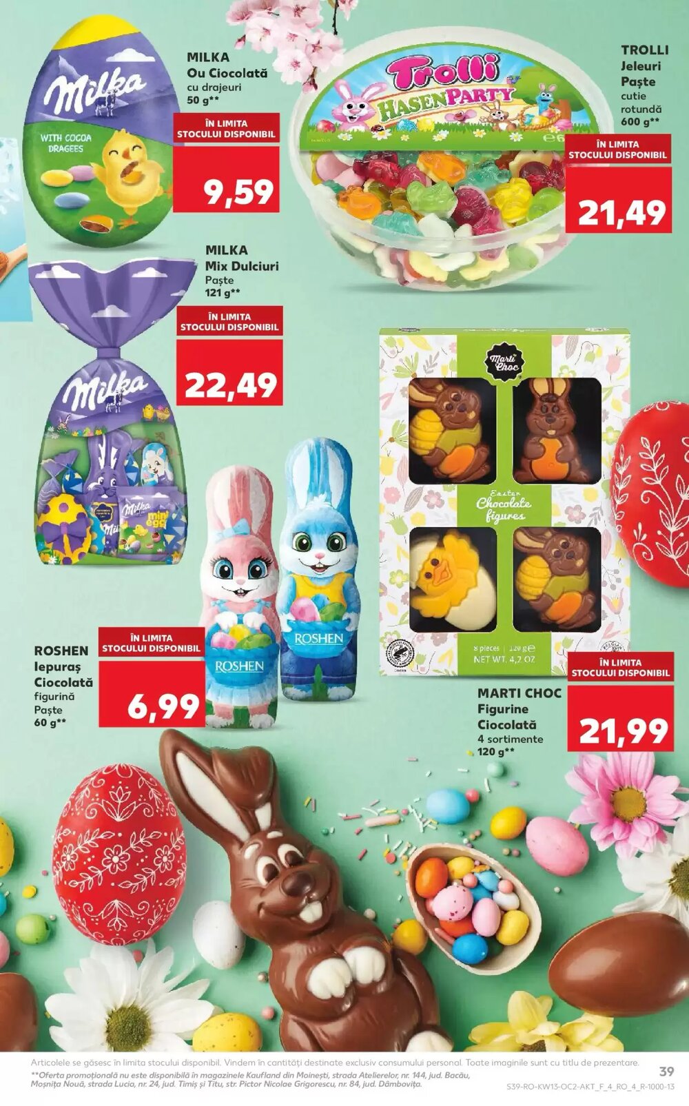 Catalogul cu oferte Kaufland valabil de la 25.03.2026 - Pagina 39.