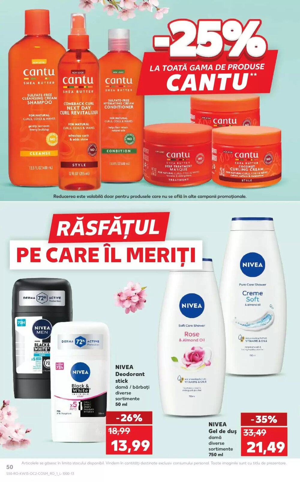 Catalogul cu oferte Kaufland valabil de la 25.03.2026 - Pagina 50.