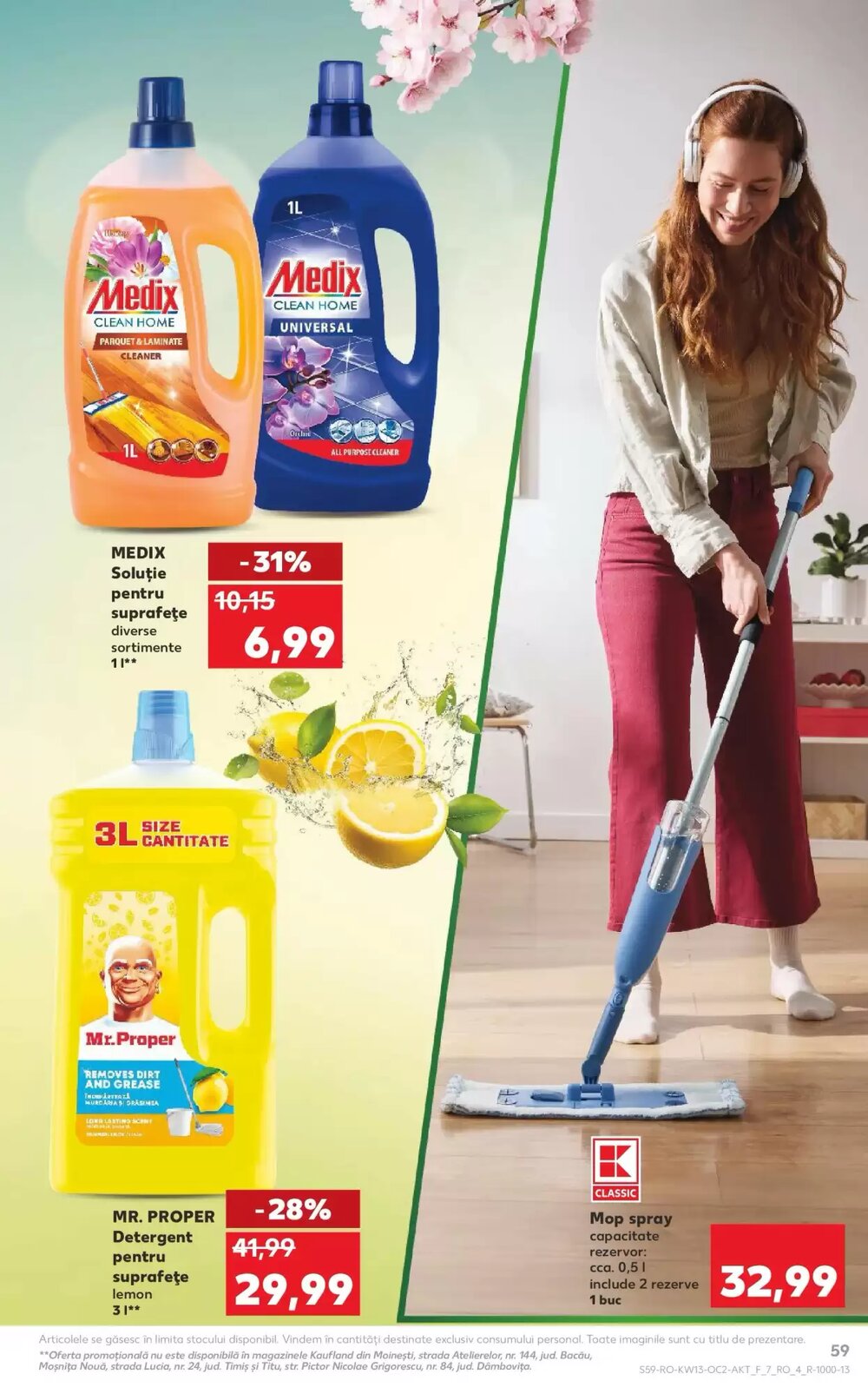 Catalogul cu oferte Kaufland valabil de la 25.03.2026 - Pagina 59.