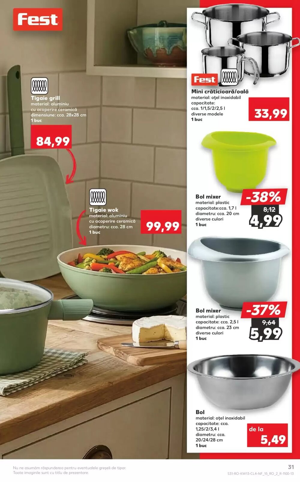 Catalogul cu oferte Kaufland valabil de la 25.03.2026 - Pagina 31.