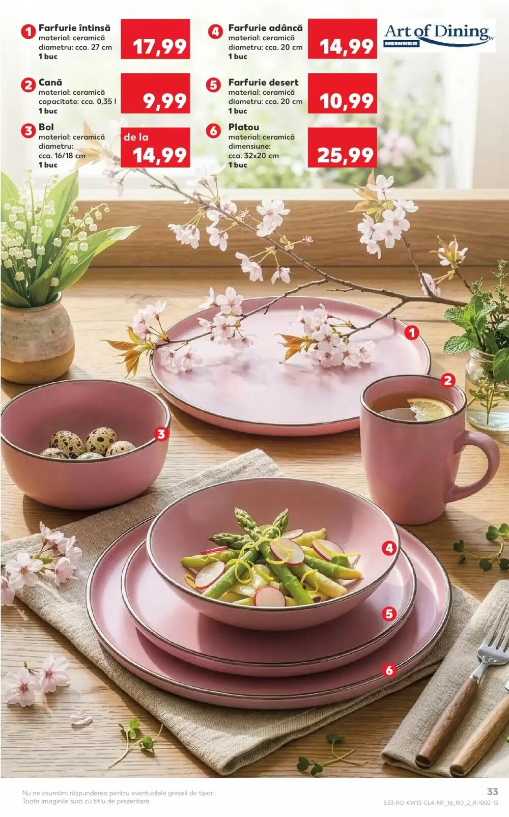 Catalogul cu oferte Kaufland valabil de la 25.03.2026 - Pagina 33.