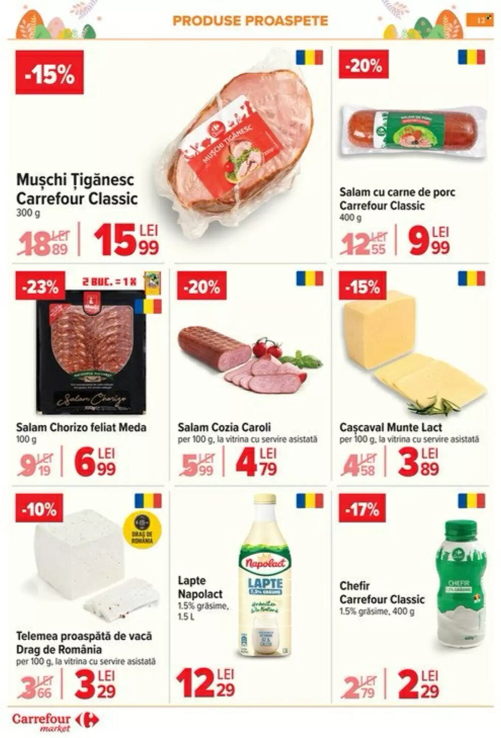 Catalogul cu oferte Carrefour Market valabil de la 25.03.2026 - Pagina 16.