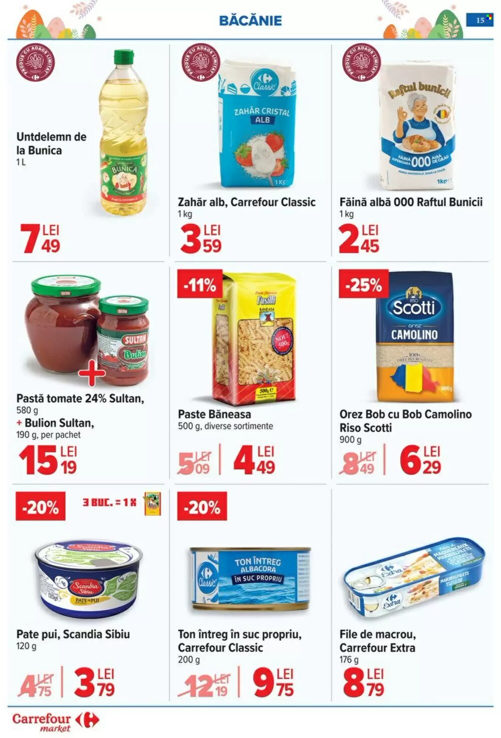 Catalogul cu oferte Carrefour Market valabil de la 25.03.2026 - Pagina 19.