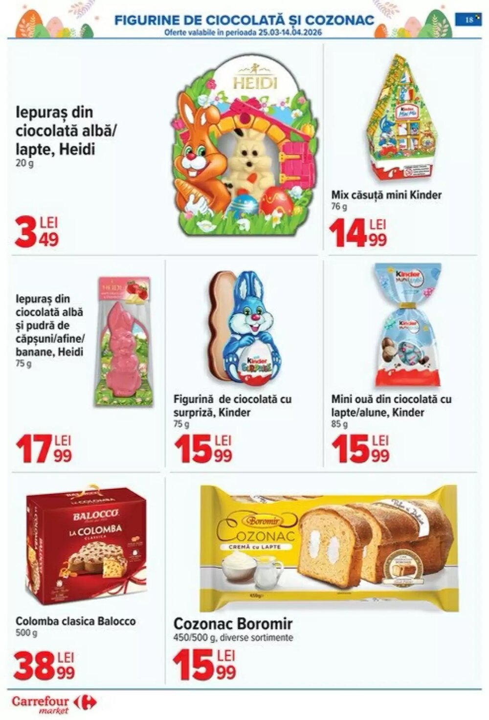 Catalogul cu oferte Carrefour Market valabil de la 25.03.2026 - Pagina 22.