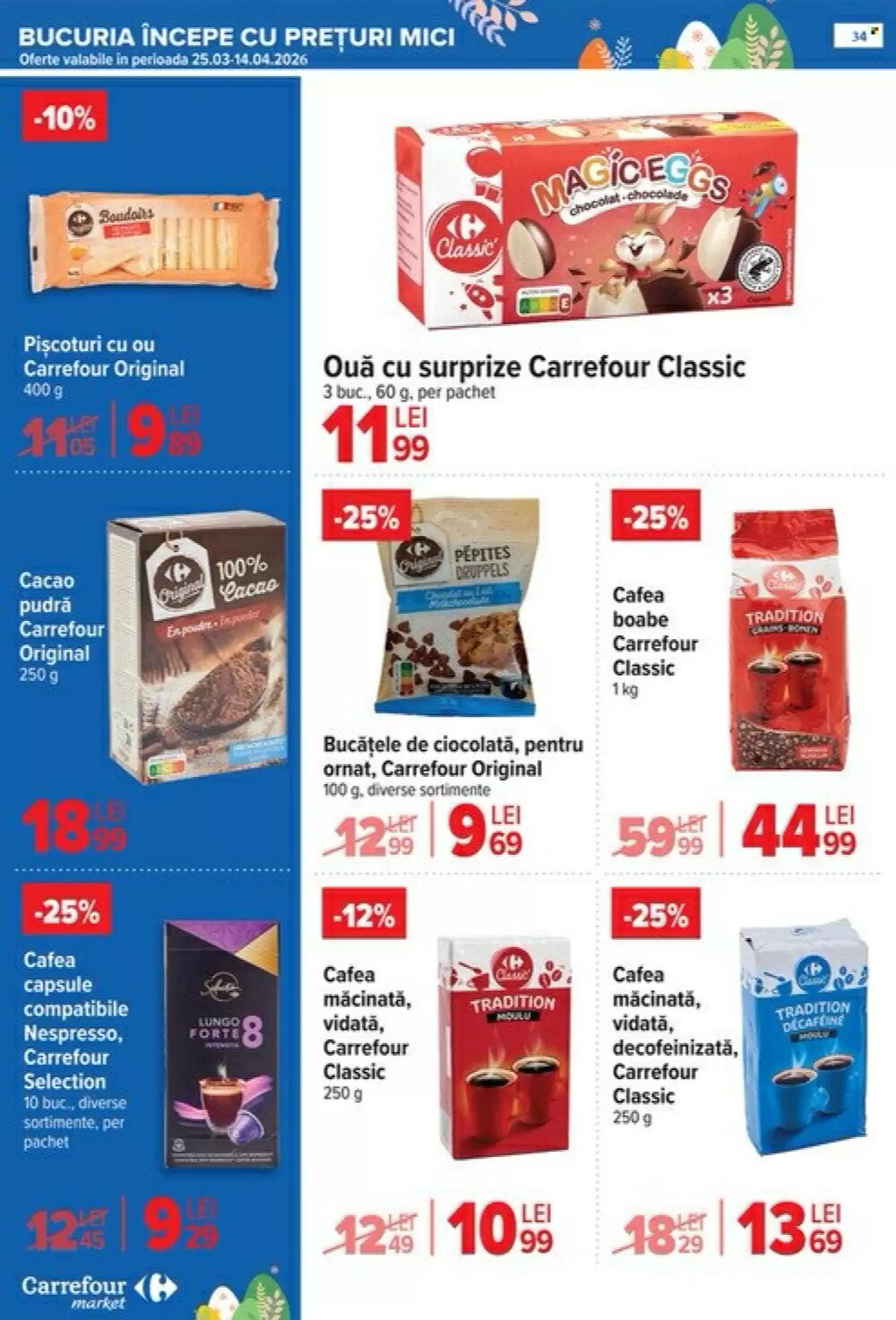 Catalogul cu oferte Carrefour Market valabil de la 25.03.2026 - Pagina 38.