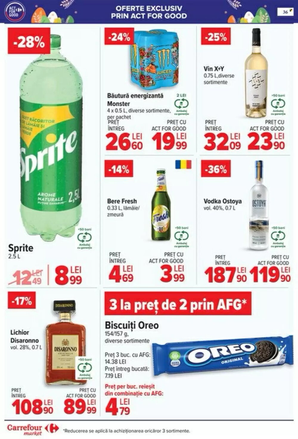 Catalogul cu oferte Carrefour Market valabil de la 25.03.2026 - Pagina 40.