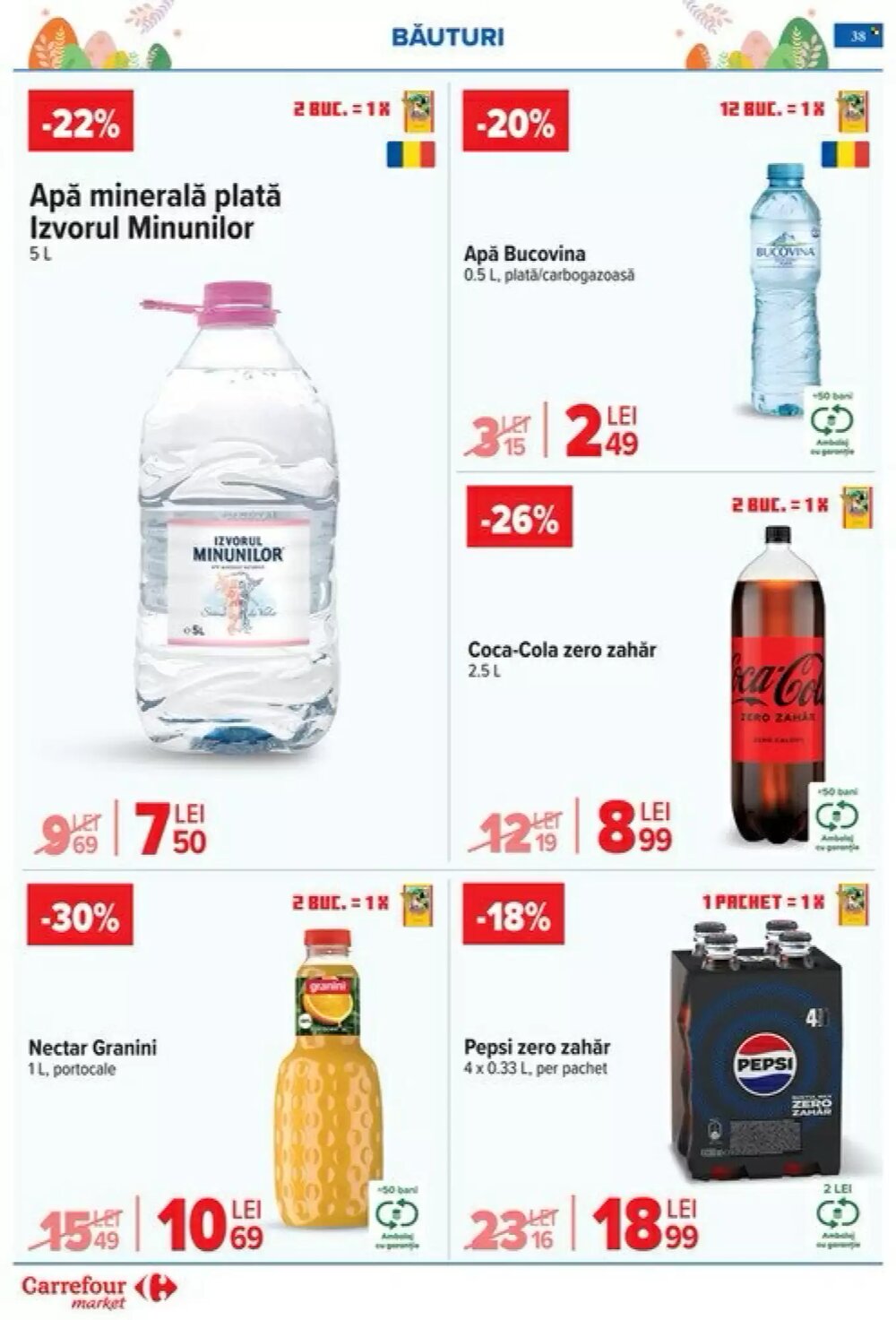 Catalogul cu oferte Carrefour Market valabil de la 25.03.2026 - Pagina 42.