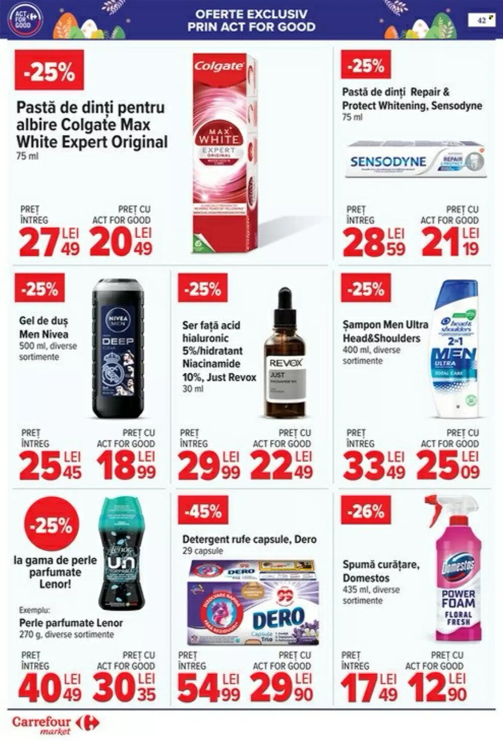 Catalogul cu oferte Carrefour Market valabil de la 25.03.2026 - Pagina 46.