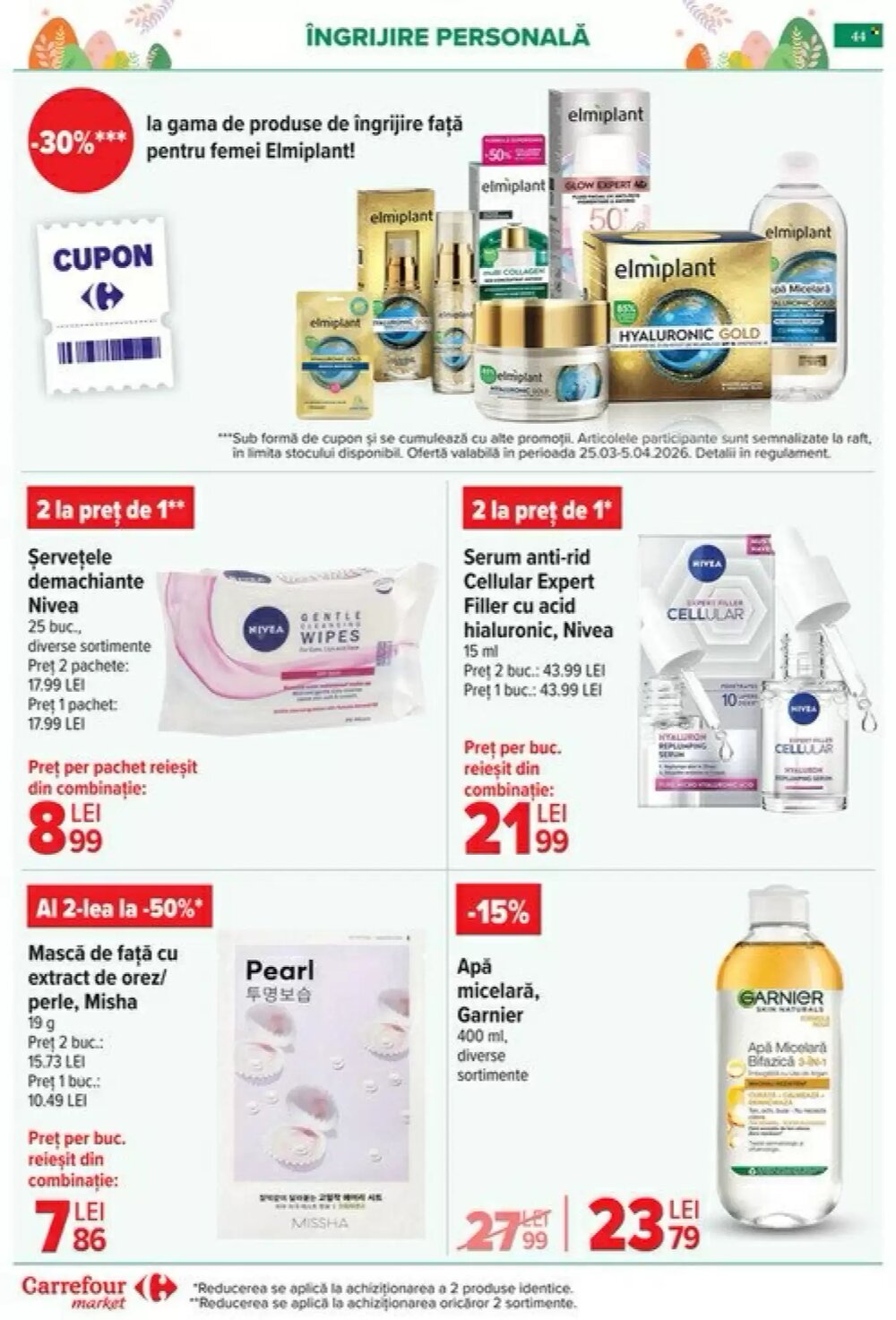Catalogul cu oferte Carrefour Market valabil de la 25.03.2026 - Pagina 48.