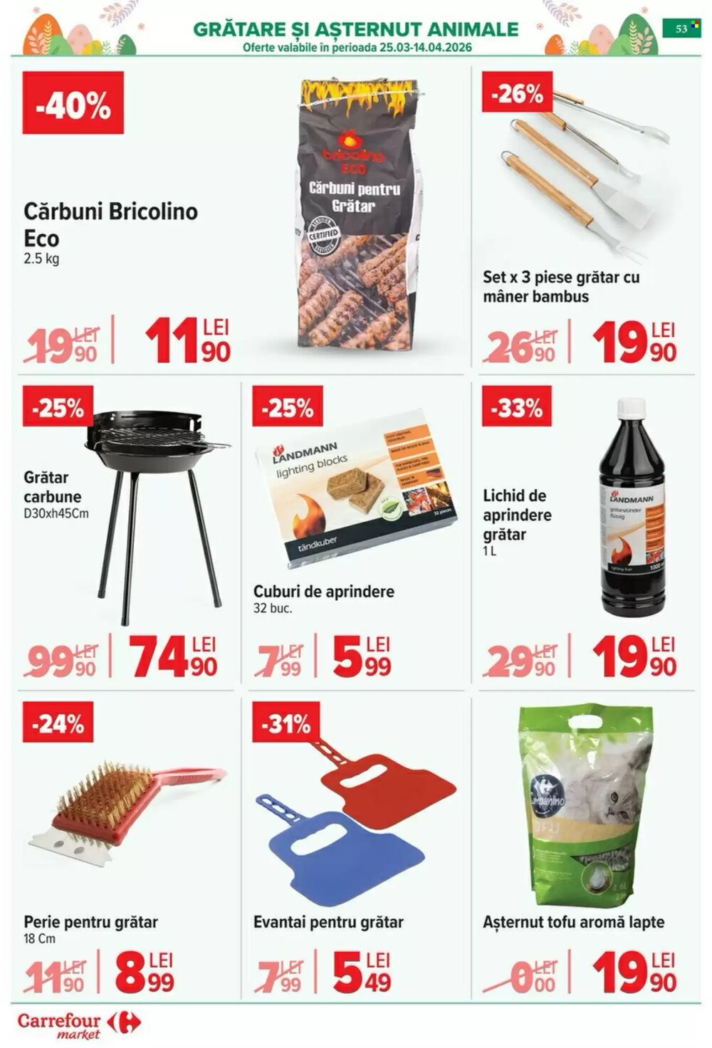 Catalogul cu oferte Carrefour Market valabil de la 25.03.2026 - Pagina 57.