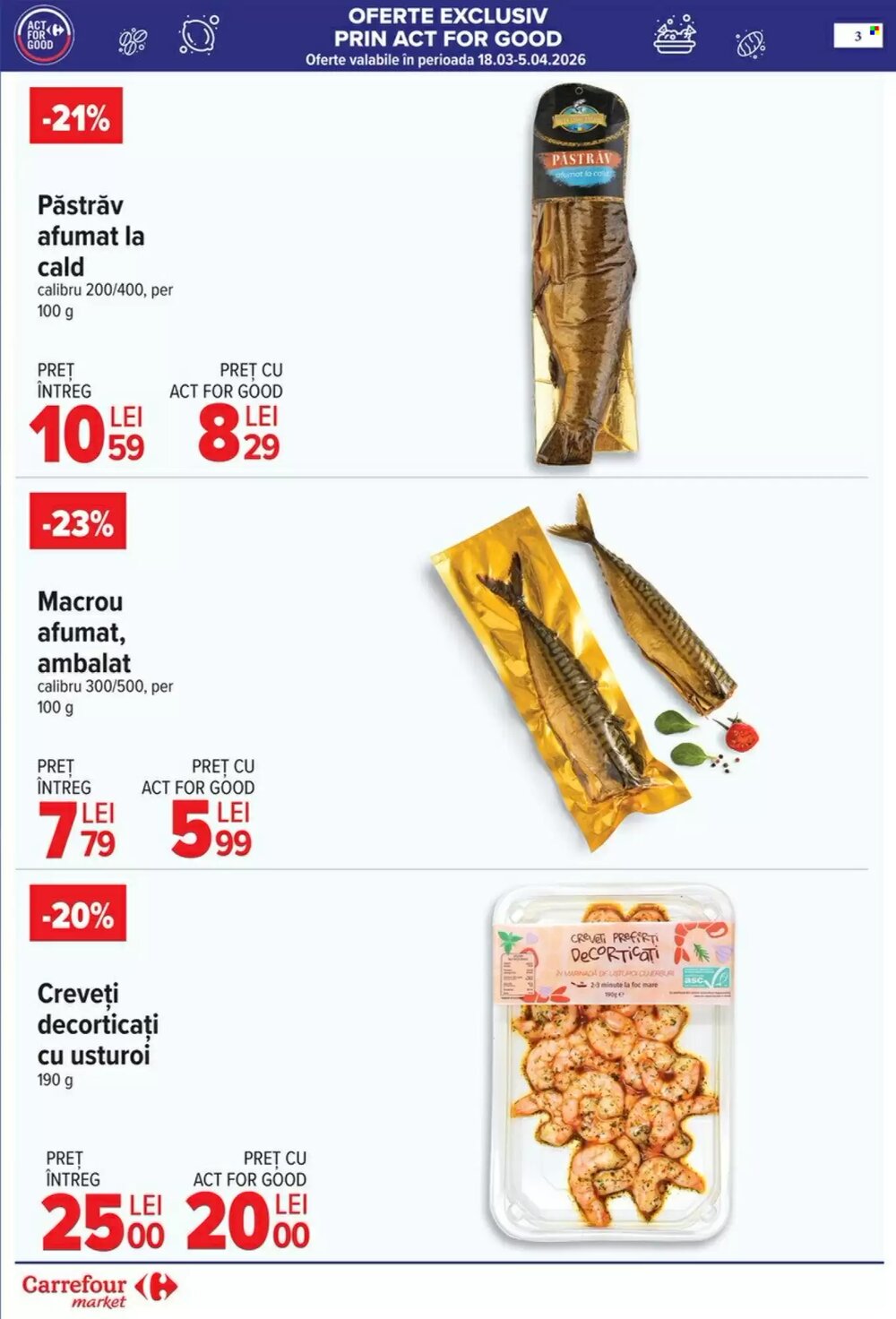 Catalogul cu oferte Carrefour Market valabil de la 25.03.2026 - Pagina 7.