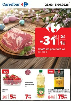 Catalogul cu oferte Carrefour valabil de la 25.03.2026