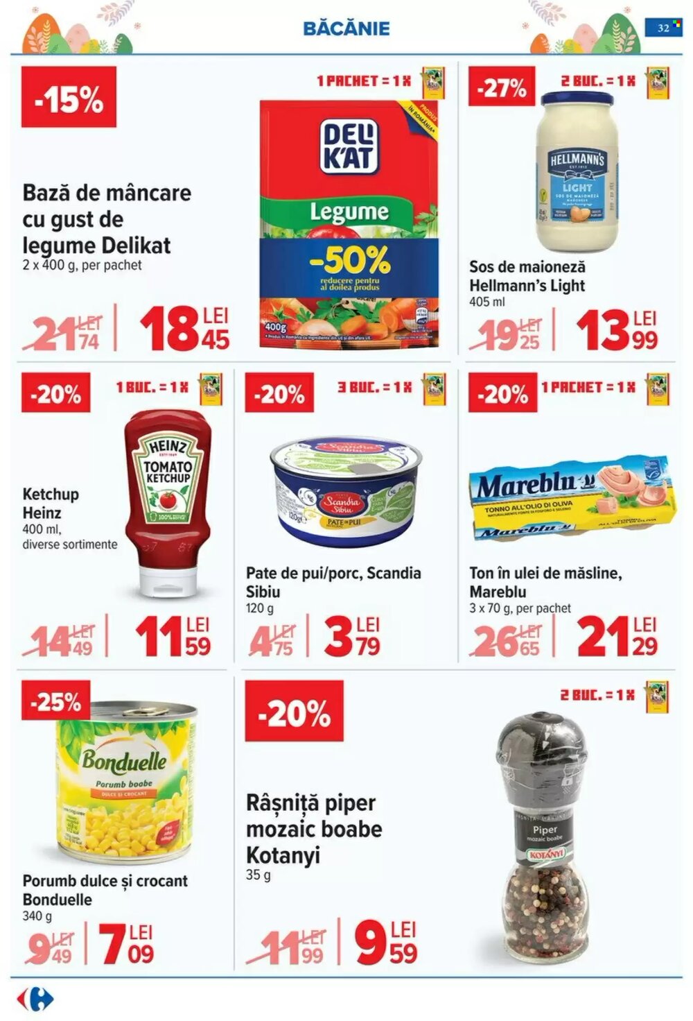 Catalogul cu oferte Carrefour valabil de la 25.03.2026 - Pagina 36.