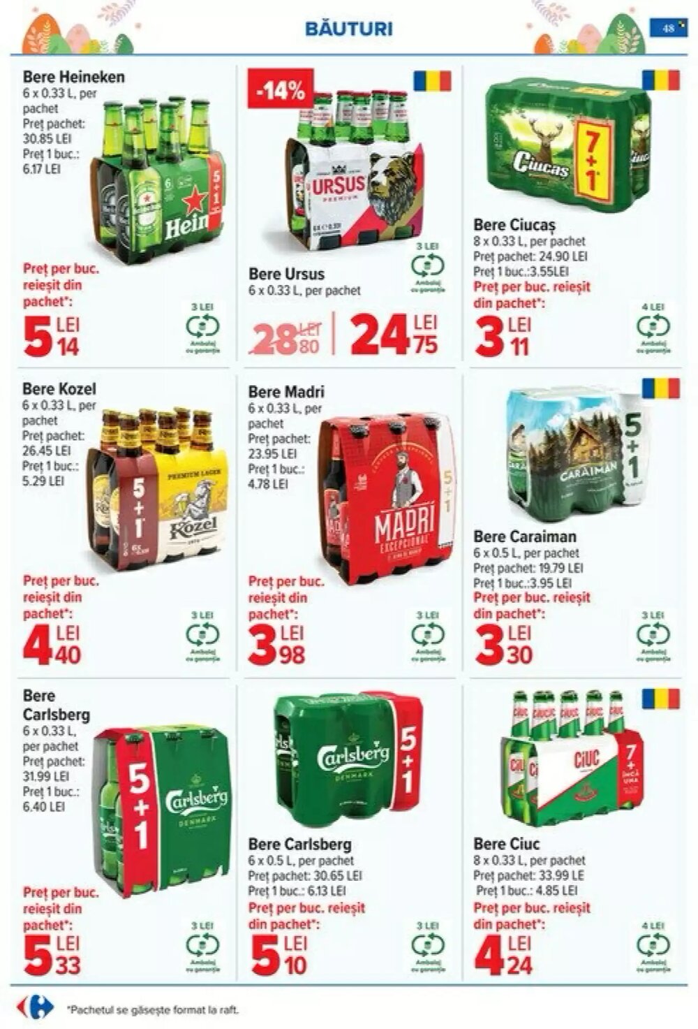 Catalogul cu oferte Carrefour valabil de la 25.03.2026 - Pagina 52.