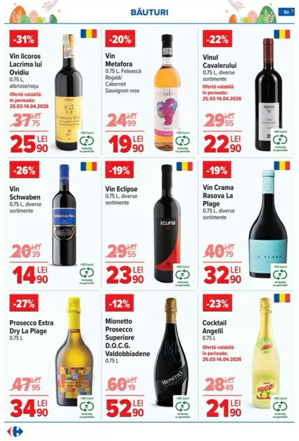 Catalogul cu oferte Carrefour valabil de la 25.03.2026 - Pagina 54.